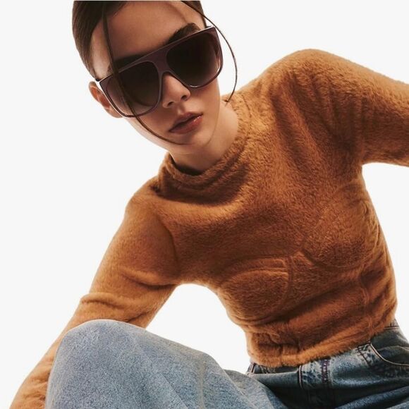 Quay Australia No Curfew Oversized Sunglasses in Espresso with Case. New - Picture 1 of 11